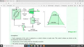 Rankine Cycle in EES [upl. by Enilaf]