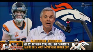 THE HERD  Colin Cowherd STUNNED Bo Nix And The Denver Broncos Have SILENCED ALL CRITICS  NFL [upl. by Llertac837]