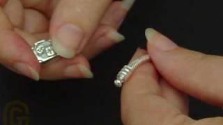 How to add charms to a Pandora Bracelet [upl. by Onaivlis706]