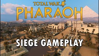 Battle Gameplay 3  Siege  Total War Pharaoh [upl. by Slohcin]