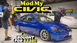 Quick and Easy HONDA CIVIC Build  PT2 Pimp My Civic [upl. by Ellerad]