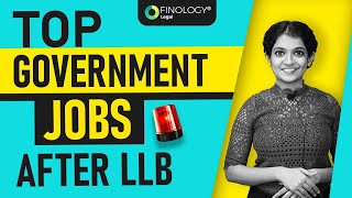 Government ExamsJobs for a Law Student  Career Options After LLB [upl. by Ettevets]