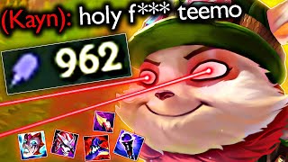 MAX AP TEEMO EVERY DART ONESHOTS [upl. by Hazen]