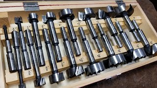 Harbor Freight Forstner Bit Set Review [upl. by Ennair965]