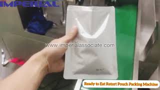 Retort Pouch Ready to eat Food Packaging Machine [upl. by Ahsas]