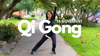 18 Breathing amp Movement Exercises Qi Gong [upl. by Florio]