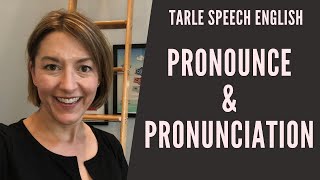 How to Pronounce PRONOUNCE amp PRONUNCIATION  American English Pronunciation Lesson learnenglish [upl. by Rawley]