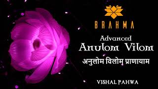 Guided अनुलोम विलोम प्राणायाम  Advanced Anulom Vilom  include all 3 Levels  in Hindi [upl. by Bamberger]