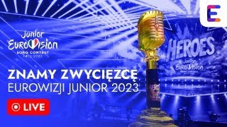 LIVE  FRANCJA WYGRYWA EUROWIZJĘ JUNIOR 2023 [upl. by Susi]