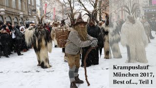 Krampuslauf München 2017  Best of the Munich Krampus Run Part 1 [upl. by Nyllaf]