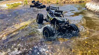 4X4 RC Rock Crawler 4WD Double Motors OffRoad Car 18 vs 112 Scale Excellent OffRoad Performance [upl. by Nois731]