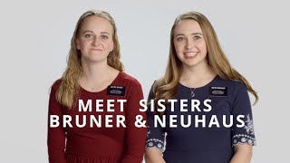 Meet Sisters Bruner amp Neuhaus Latterday Saint missionaries [upl. by Adaurd]