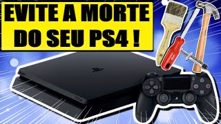 TUTORIAL LIMPEZA COMPLETA e MANUTENÇÃO PS4 SLIM [upl. by Briant]