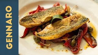 Pan Fried Mackerel amp Polenta  Gennaro Contaldo [upl. by Eduam]