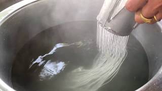 Thai Rice Flour Noodles Recipe [upl. by Durwyn]