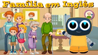 Membros da FAMÍLIA em INGLÊS I Vocabulário  Atividade GRÁTIS [upl. by Gretchen]