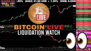 🔴 Bitcoin LIVE Chart amp Liquidation Watch [upl. by Haggi]