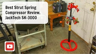 Best Strut Spring Compressor Review  JackTech SK3000  Macpherson [upl. by Storer]