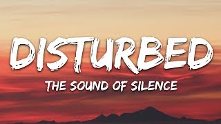 Disturbed  The Sound Of Silence Lyrics [upl. by Giavani]