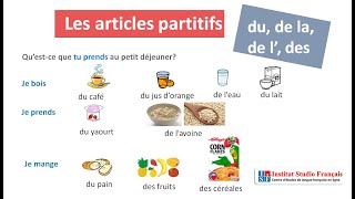 Les articles partitifs et les aliments [upl. by Ahsaet423]