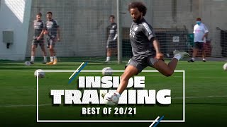 BEST GOALS SKILLS amp SAVES  Real Madrid training 202021 [upl. by Intosh]