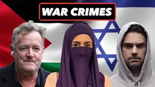 PIERS MORGAN PRESSES BEN SHAPIRO ON IRAELS W4R CRMES  MUSLIM REACTION [upl. by Amorita]