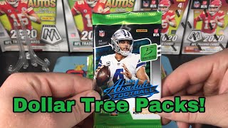 Dollar Tree Absolute Football Packs Worth It [upl. by Htiel]