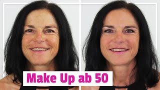 Make Up ab 50 – braune Augen schminken [upl. by Everrs]