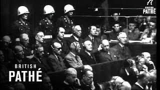 Nuremberg Trials  Verdicts 1946 [upl. by Neel]