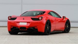 Ferrari 458 Italia with Novitec Rosso Extreme Exhaust System [upl. by Dorlisa]