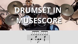 MuseScore Tutorial 8  Drum Set and Percussion [upl. by Gretta]