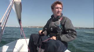 How to Sail  Your first sail Single handed boat [upl. by Noreen]