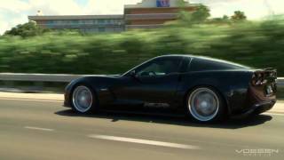 Chevrolet Corvette Z06s on Vossen VVS087 Wheels  Rims [upl. by Enelrae748]