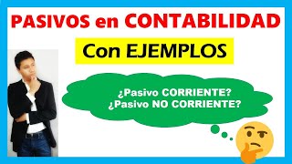 Que es un PASIVO en CONTABILIDAD [upl. by Darton554]