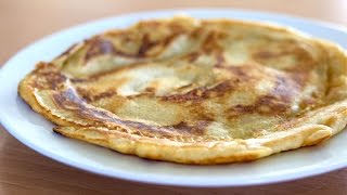 Veganer Pfannkuchen mit einfachen Zutaten  Affenstark vegan [upl. by Lynne]