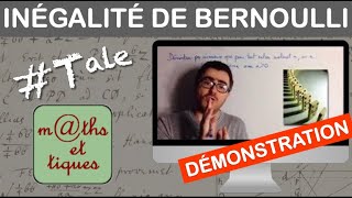 DEMONSTRATION par récurrence  Linégalité de Bernoulli  Terminale [upl. by Cohl405]