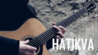 HATIKVA  Fingerstyle Guitar [upl. by Klinger]