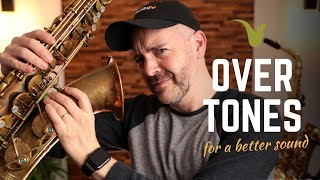 How to Play OVERTONES on Saxophone for a better SOUND [upl. by Schonfield]