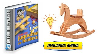 Colección de GUÍAS con PLANOS únicos para elaborar JUGUETES DE MADERA [upl. by Warrenne34]