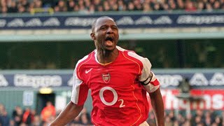 Patrick Vieira The Giant Skills amp Goals [upl. by Ahseinaj89]