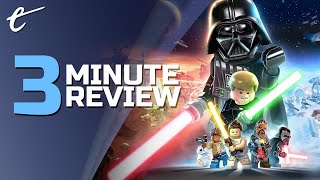 LEGO Star Wars The Skywalker Saga  Review in 3 Minutes [upl. by Valentina]