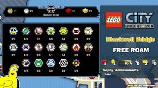 LEGO City Undercover WiiU Trying to Use Trains and Bridges Early [upl. by Etana]