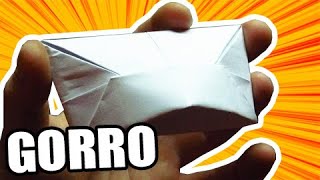 COMO HACER un SOMBRERO AÑOS 50´ de papel  ORIGAMI FACIL [upl. by Neersin]