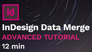 InDesign Data Merge  Advanced Tutorial Multiple records per page [upl. by Etteb]