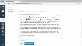 Assignment Submissions Canvas Tutorial Video Series [upl. by Trinee]