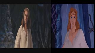 Beauty and the Beast Live Action  Tale As Old As Time  IMAX Open Matte Version [upl. by Ahsead428]