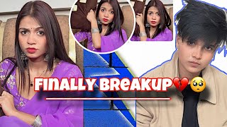 FINALLY BREAKUP 🥺💔 rajjufam love sad vlog vlogger [upl. by Nicolais]