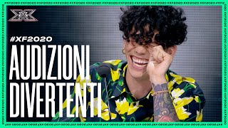 LE AUDIZIONI PIÙ DIVERTENTI DI X FACTOR 2020 [upl. by Kenta126]