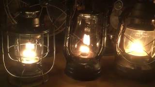 Kerosene Lanterns Dead Flame Hot Blast and Cold Blast [upl. by Akemed]