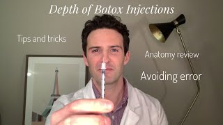 Injectors Anatomy botox depth around the face [upl. by Snider570]